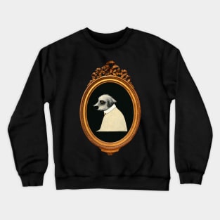 Edward Gorey-inspired Dog Portrait Crewneck Sweatshirt